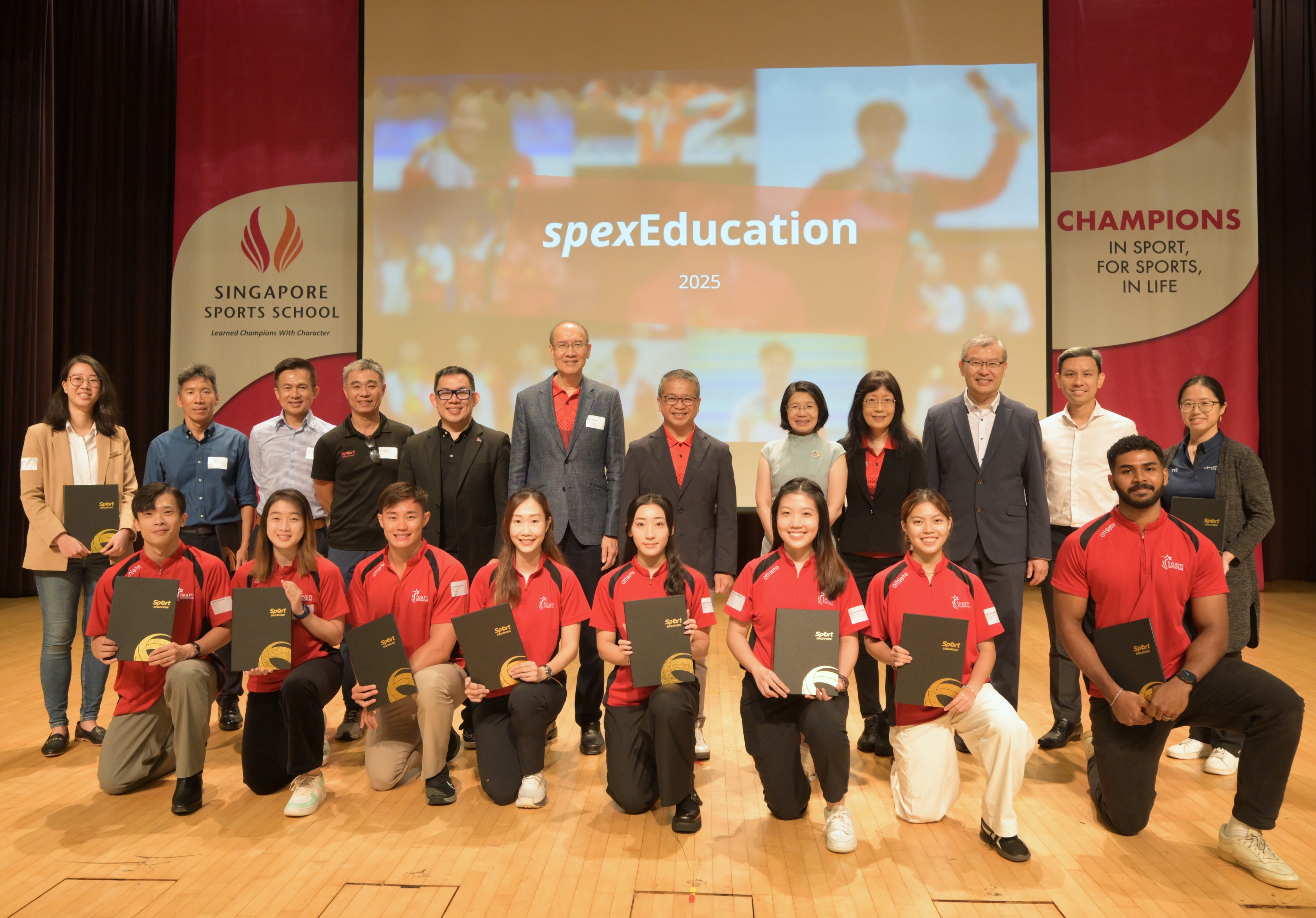  Inaugural spexEducation Undergraduate Scholarship Award  Singapore spexAthletes Investiture 2025, 15 April 2025